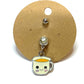 Happy Face Coffee Cup Belly Ring