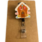 Gingerbread House Name Badge Reel