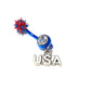 USA Belly Ring