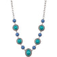Blue and Teal Statement Necklace