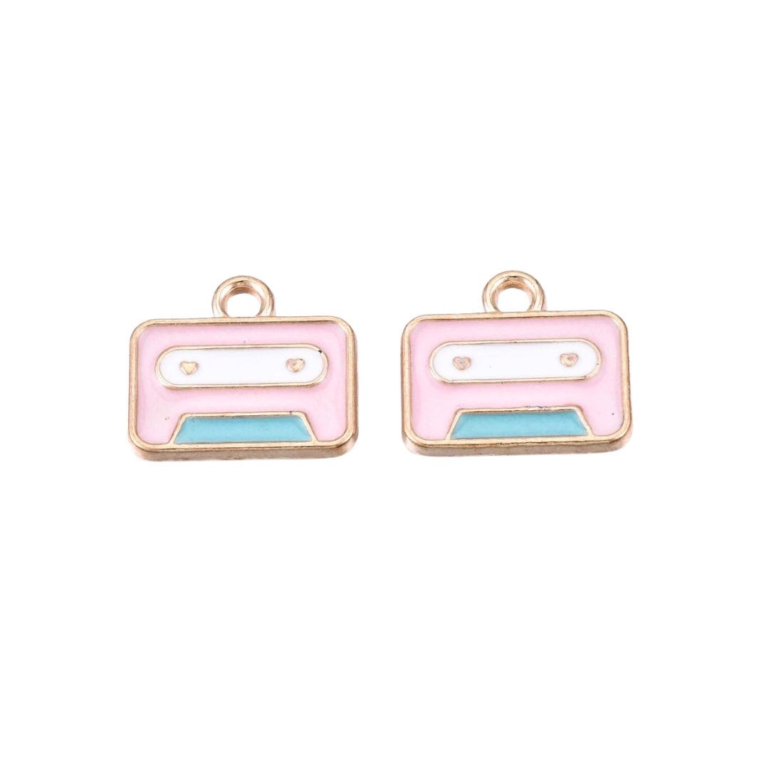 Cassette Tape Charms